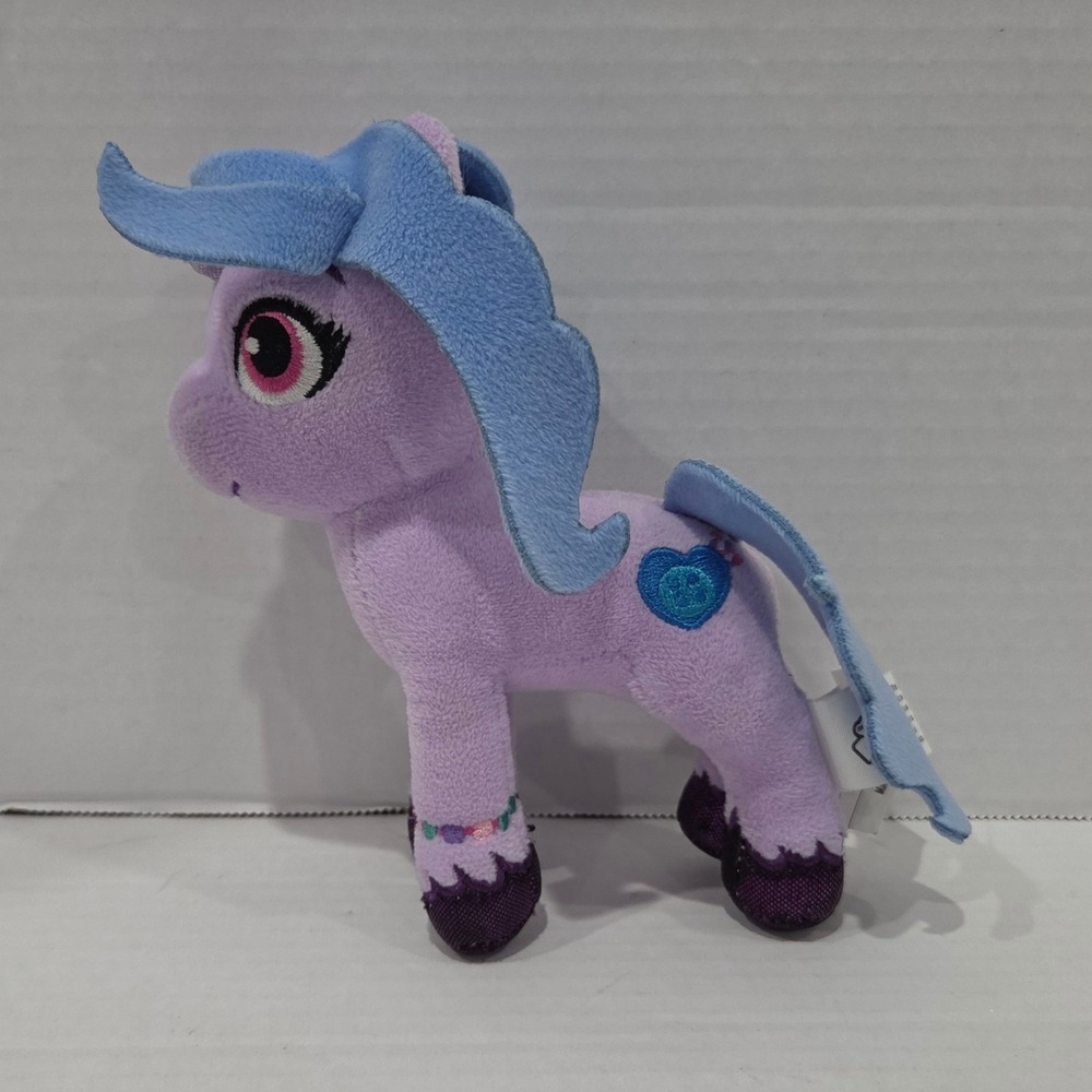 My Little Pony Izzy Moonbow Plush Purple Unicorn Hasbro 2021 G5 Toy